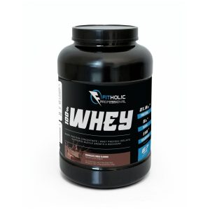 Fitholic Professional 100% Whey Protein Blend | Whey Protein Concentrate | Whey Protein Isolate 2000g
