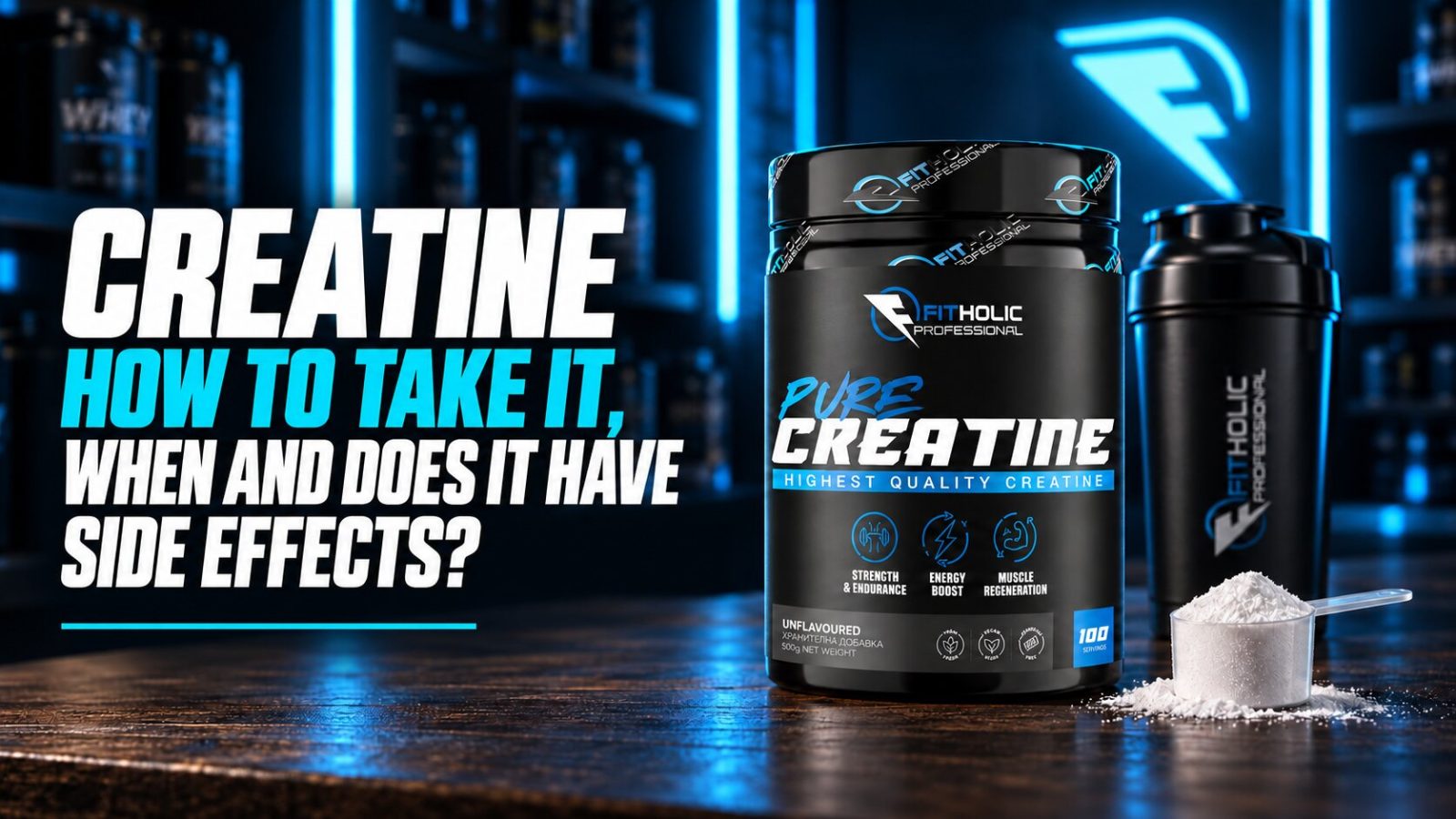 Creatine: How to Take It, When to Use It, and Does It Have Side Effects?