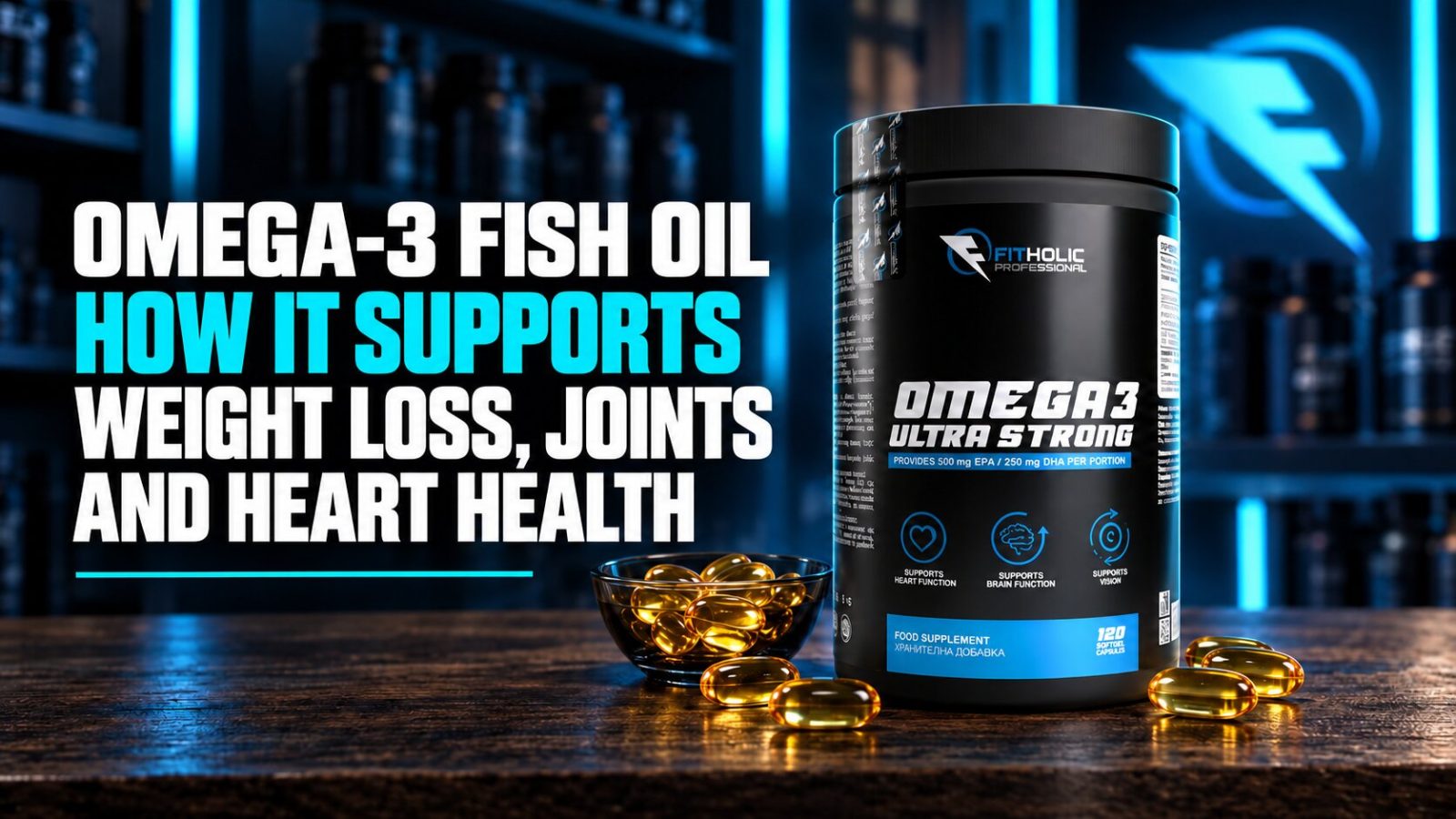 Omega-3 Fish Oil: How It Supports Weight Loss, Joint Health, and the Heart